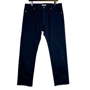 Incotex Ray Regular Navy Blue Chino Pants Cotton Lyocell - 34x31 W34 L31